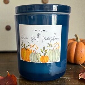 DW Home Blue Pumpkin Candle
